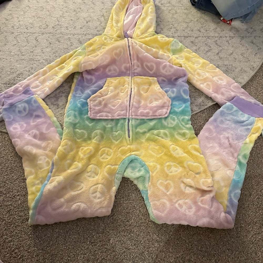 More Than Magic Yellow and Pink Footies One Piece